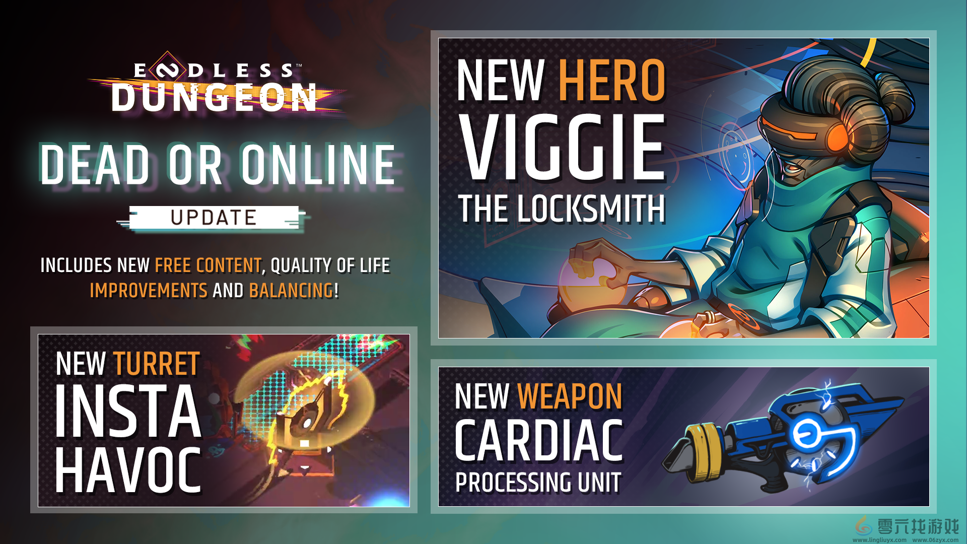 《ENDLESS™ DUNGEON》迎来社区共创的全新英雄及大型游戏更新(图2) 《ENDLESS™ DUNGEON》迎来社区共创的全新英雄及大型游戏更新(图2)
