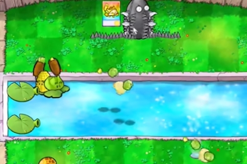 《植物大战僵尸杂交版》迷你游戏种子雨通关攻略(图2)