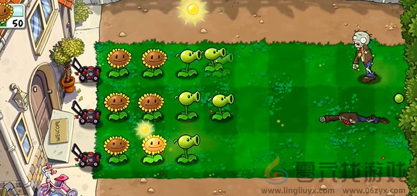 植物大战僵尸精华版冒险模式1-2怎么过(图4) 植物大战僵尸精华版冒险模式1-2怎么过(图4)